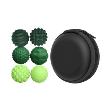 Imagem de Bolas Magnéticas Brinquedo Antiestresse 6 12 Peças EDC Alívio De Ansie