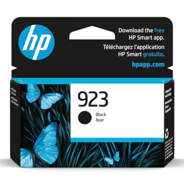 Imagem de HP Impressoras de cartucho de tinta preta 923 | Funciona com série de impressoras: OfficeJet 8120, OfficeJet Pro 8130 | Elegível para tinta instantânea | 4K0T3LN, pacote com 24