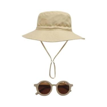 Imagem de Chapéu De Pescador Respirável Para Meninos E Meninas, Cor Sólida, Mini