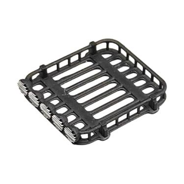 Imagem de MERIGLARE Bagageiro de teto em miniatura para carro, escala 1/64, modelo DIY para oficina mecânica, adereços fotográficos para simulação de cena em miniatura, Curto