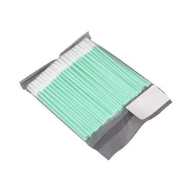 Imagem de 100pcs Cotonetes De Limpeza À Prova De Poeira Fibra Absorvente Forte P