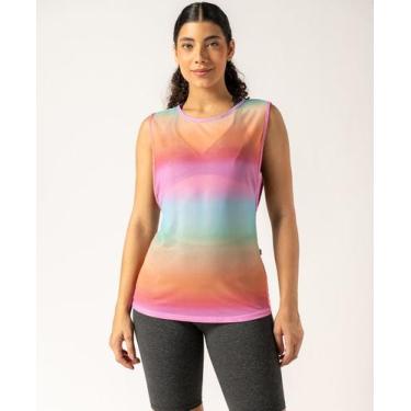 Imagem de Regata Tule Pôr do Sol - APNEIA, Estampa pôr do sol, M