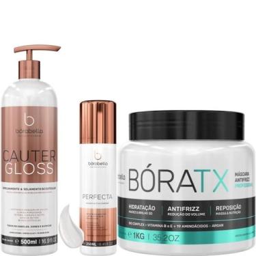 Imagem de Borabella Cauter Gloss 500ml + Perfecta 250ml + Bóratx 1kg