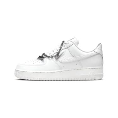 Imagem de Nike Air Force 1 '07 - Feminino (Branco Summit/Branco/Branco), Verão branco, 38