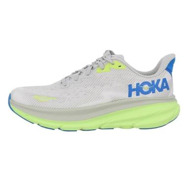 Imagem de Hoka Clifton 9 Tênis masculino, Stardust/Electric Cobalt, 42, Poeira estelar/cobalto elétrico, 44