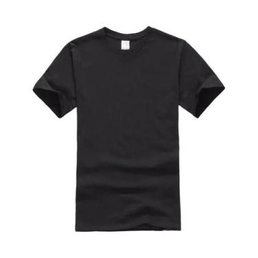 Imagem de Camisetas De Algodão Masculinas Para O Verão, Casual, Corte Solto, Man