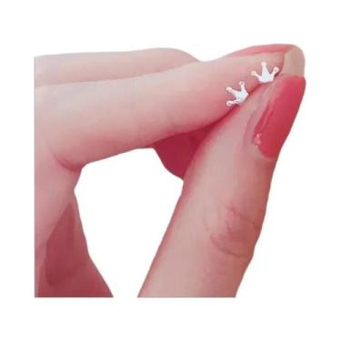 Imagem de Brincos De Coração E Estrela Mini Hipoalergênicos Para Mulheres, Joias