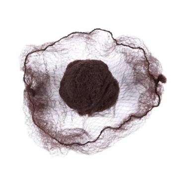 Imagem de Redes De Cabelo Invisíveis De Nylon 20-60 Peças Duráveis Descartáveis 