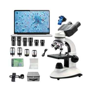 Imagem de Microscópio Binocular Óptico Profissional Para Adultos 40x-5000x, Micr