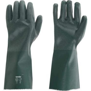 Imagem de Luva de PVC Áspera com Forro, 36 cm, PAV 0036 Vonder