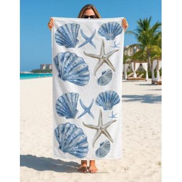 Imagem de Toalha Banho E Praia Oceano Vida Marinha Premium 70x140 Cm - Use Thuco