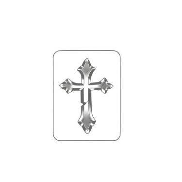 Imagem de Tatuagem Temporária À Prova D'água De Halloween Com Formato De Cruz, D