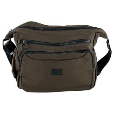 Imagem de Bolsa Feminina Focus Transversal Grande Com Vários Bolsos-Feminino