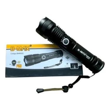 Imagem de Lanterna Tatica Militar P50 Recarregavel Led XHP50 Camping Potente Peq