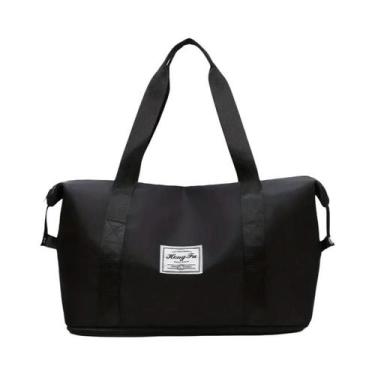 Imagem de Bolsa De Viagem Feminina De Nylon De Grande Capacidade, Leve, Estilo C