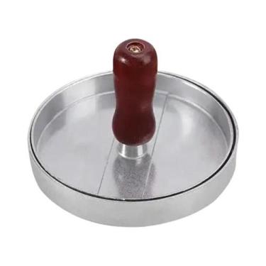Imagem de Moldador De Hambúrguer De Alumínio Para Cozinha Doméstica, Prensa De C