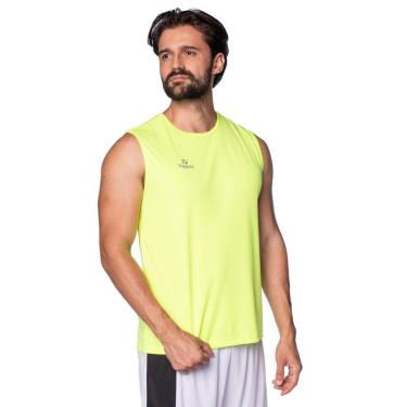 Imagem de T-Shirt Masculina Topper Sem Manga Classic Verde Neon-Masculino