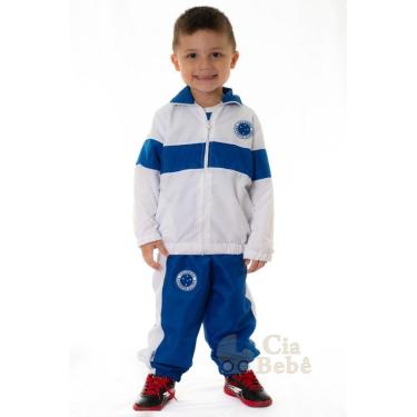 Imagem de Conjunto Agasalho Infantil Cruzeiro Microfibra Oficial
