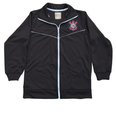Imagem de Jaqueta Corinthians Infantil  Blusa De Frio Helanca Oficial