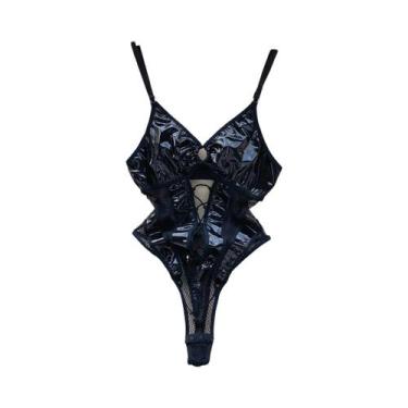 Imagem de Vestido De Noite Sem Mangas Em Renda Floral Para Mulheres, Com Tanga, 