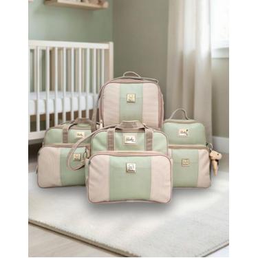Imagem de Kit Bolsas Maternidade Completo Bebê Enxoval + Trocador Miellu - Linha