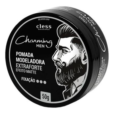 Imagem de Cera Modeladora Cless Charming Men 50g Extra Forte EfeitoMatte