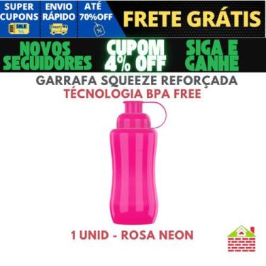 Imagem de Garrafa Squeeze 600ML para Agua, Academia, Esportes, e para personaliz