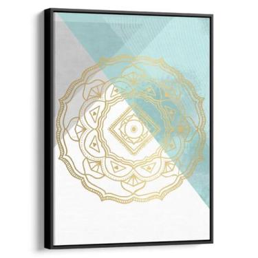 Imagem de Quadro Mandala - Harmonia das Geometrias Douradas - Mioquadros, 200x13