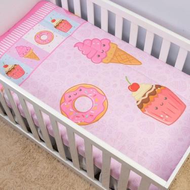 Imagem de Edredom de Berço Avulso Americano Infantil Estampado Cobertor Bebês Me