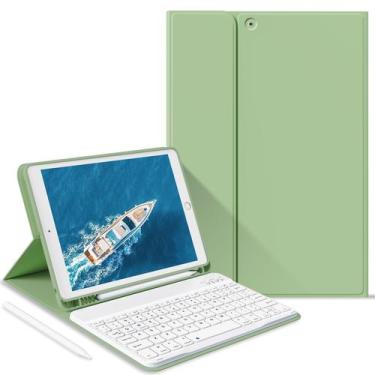 Imagem de Capa com Teclado JKSML para iPad 9/8/7 Geração 10,2" Bluetooth