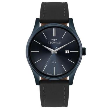 Imagem de Relógio Technos Masculino Steel Azul - 2115ubv-0a
