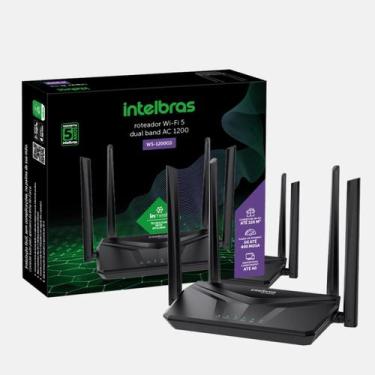 Imagem de Roteador W5-1200Gs Intelbras Wifi Dual Band Tecnolog InMesh
