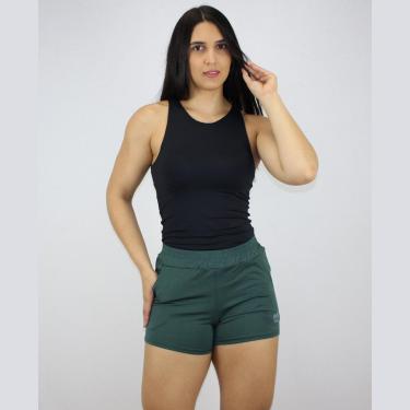 Imagem de Short Proteção Solar Fator +50 Saída Banho Academia Praia Premium-Feminino