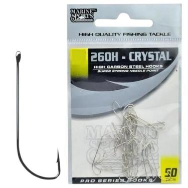 Imagem de Anzol Crystal N 12 Marine 260H 50 Unidades Pesca