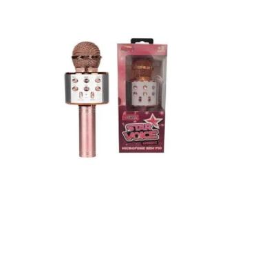 Imagem de Microfone Sem Fio Star Voice Rosê ZP00996 - Zoop Toys