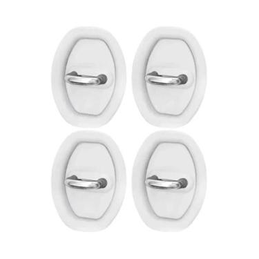 Imagem de Kit De Amortecedores De Silicone Para Fechaduras De Porta De Carro, 4 