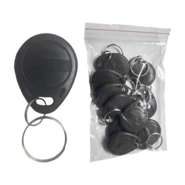 Imagem de Mini Tag Regravável 125KHZ Preto 10 Peças - IdealImports