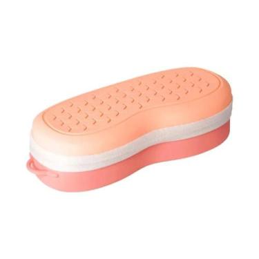 Imagem de Estojo De Silicone Para Óculos De Natação Com Orifício De Drenagem, Ar