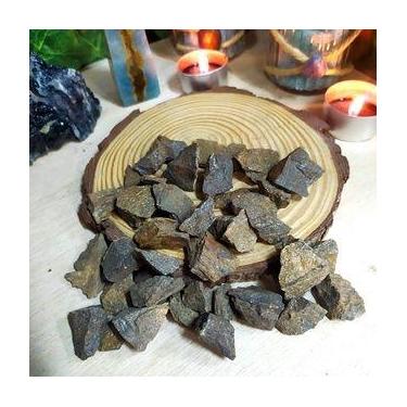 Imagem de Kit 6 Pedras Bronzita Bruta A Pedra da Certeza Cristal Natural - CASA 