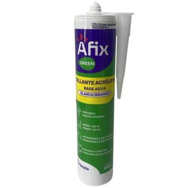 Imagem de Selante Acrílico base Água Branco Afix 430g, BRANCO, ÚNICO