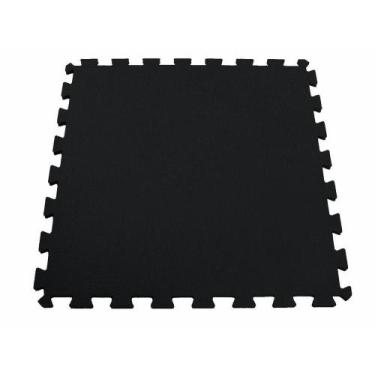 Imagem de Tatame em Eva com Encaixe - 1m X 1m - Preto, 10mm - Arktus