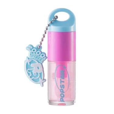 Imagem de Lip oil gimme bling plush popstar gloss labial ruby rose