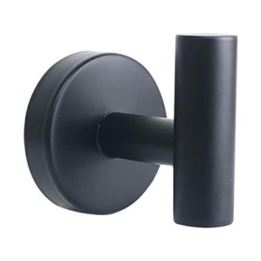 Imagem de Queenser Suporte de ganchos Gancho de toalha montado na parede Gancho de armazenamento para furação/sem pregos Gancho de aço inoxidável à prova de ferrugem Ganchos para toalhas de cozinha Suporte pa