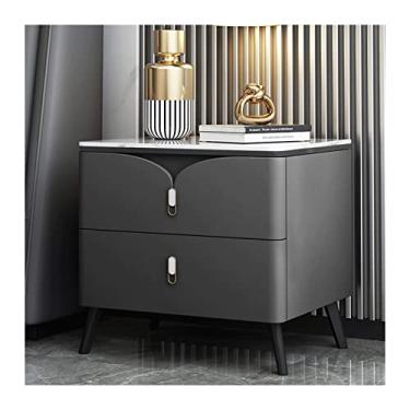 Imagem de jinyi2016SHOP Mesinhas de cabeceira de ardósia pequena mesa de cabeceira quarto mesa de cabeceira textura durável artesanato mesa de cabeceira mesa de cabeceira para quarto (comprimento: 50 cm, estilo: 04)