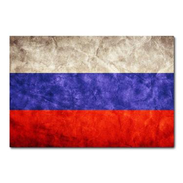 Imagem de Placa Decorativa - Bandeira Rússia - 0312
