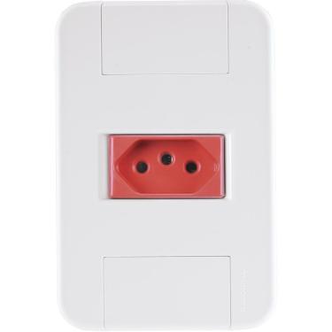 Imagem de Conj 4x2 1 Tomada 2p+t 20 A 250 V Tramontina Tablet