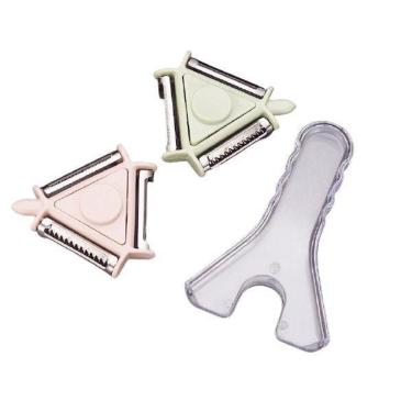 Imagem de Descascador Fatiador Multifuncional 3 Em 1 Legumes Frutas