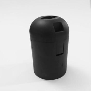 Imagem de Soquete E27 Termoplástico Liso 33mm Niple M10x1 Bivolt Preto