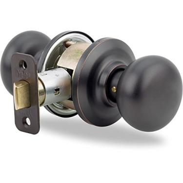 Imagem de YH Collection Maçaneta Cambridge em bronze polido a óleo – Passagem