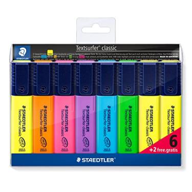 Imagem de Staedtler, Marcador Staedtler, Textsurfer Neon, 6+2-364 A WP8